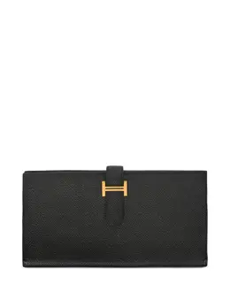 Hermès Pre-Owned: Чёрный кошелёк 