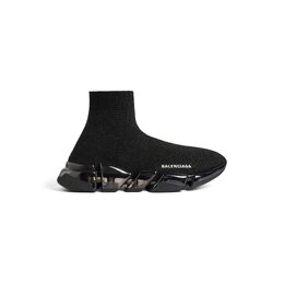 Balenciaga: Чёрные кроссовки  Speed.2