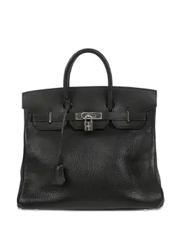 Hermès Pre-Owned: Чёрная сумка 
