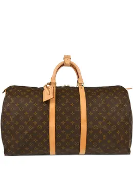 Louis Vuitton Pre-Owned: Коричневая сумка 