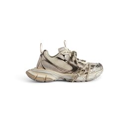 Balenciaga: Бежевые кроссовки 