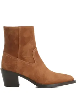 Stuart Weitzman: Коричневые ботинки 