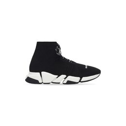 Balenciaga: Чёрные кроссовки  Speed.2
