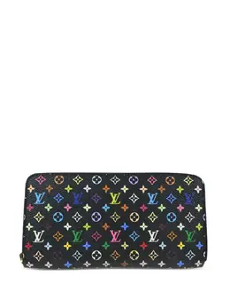 Louis Vuitton Pre-Owned: Чёрный кошелёк 