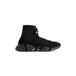 Balenciaga: Чёрные кроссовки  Speed.2