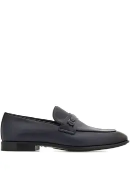 Ferragamo: Синие туфли  Gancini