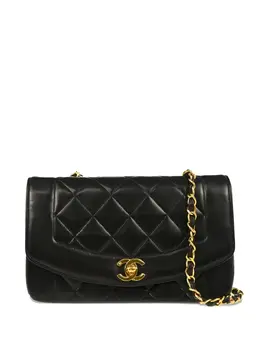 CHANEL Pre-Owned: Чёрная сумка 