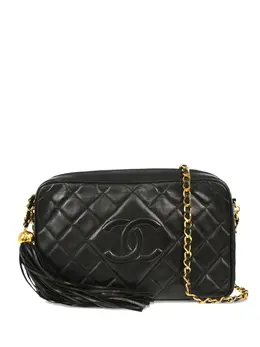CHANEL Pre-Owned: Чёрная сумка 