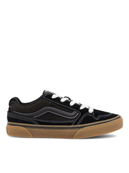 Vans: Чёрные кроссовки 