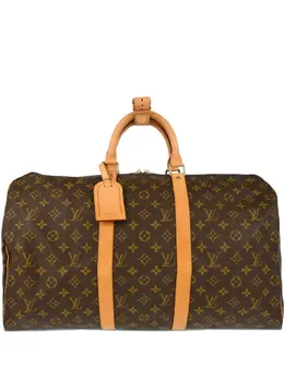 Louis Vuitton Pre-Owned: Коричневая сумка 