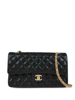 CHANEL Pre-Owned: Чёрная сумка 