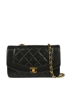CHANEL Pre-Owned: Чёрная сумка 