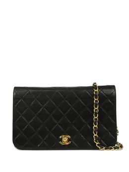 CHANEL Pre-Owned: Чёрная сумка 