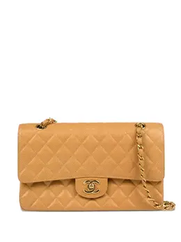 CHANEL Pre-Owned: Бежевая сумка 