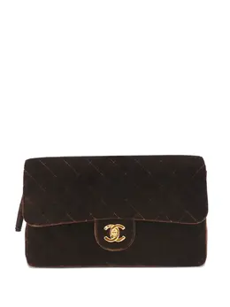 CHANEL Pre-Owned: Коричневый рюкзак 