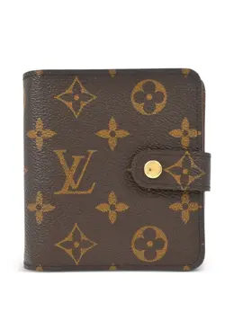 Louis Vuitton Pre-Owned: Коричневый кошелёк 