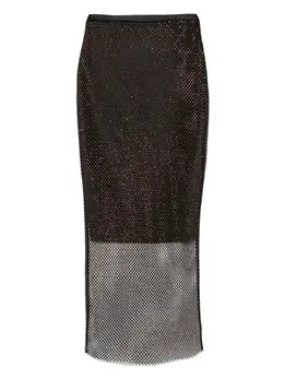 Sportmax: Юбка со стразами 