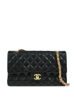 CHANEL Pre-Owned: Чёрная сумка 