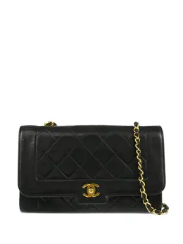 CHANEL Pre-Owned: Чёрная сумка 