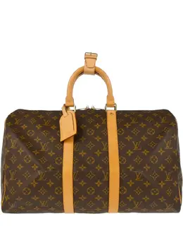 Louis Vuitton Pre-Owned: Коричневая сумка 