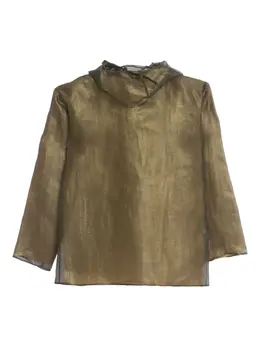Issey Miyake Pre-Owned: Шёлковая блуза 