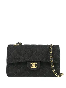CHANEL Pre-Owned: Чёрная сумка 