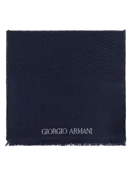 Giorgio Armani: Синий шарф 