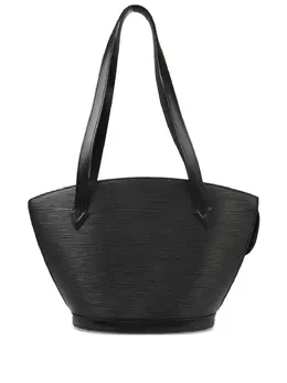 Louis Vuitton Pre-Owned: Чёрная сумка-шоппер 