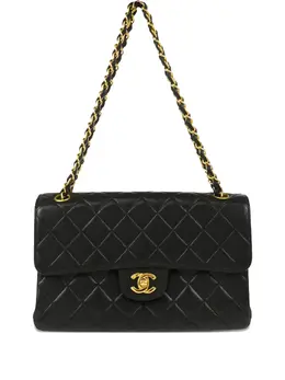 CHANEL Pre-Owned: Чёрная сумка 
