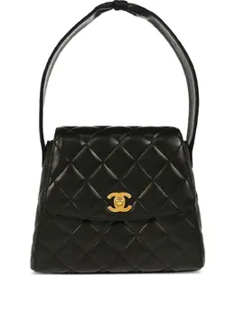 CHANEL Pre-Owned: Чёрная сумка 