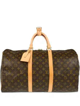 Louis Vuitton Pre-Owned: Коричневая сумка 