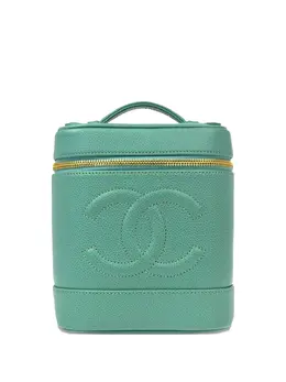 CHANEL Pre-Owned: Зелёная сумка 