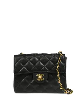 CHANEL Pre-Owned: Чёрная сумка 
