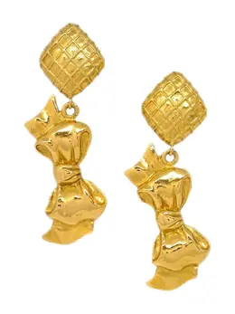 CHANEL Pre-Owned: Серьги 