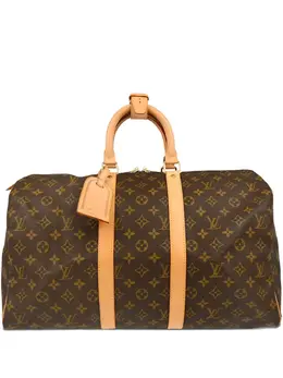 Louis Vuitton Pre-Owned: Коричневая сумка 