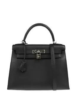 Hermès Pre-Owned: Чёрная сумка-шоппер 