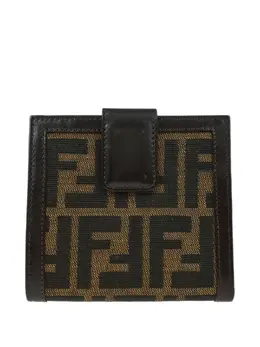 Fendi Pre-Owned: Коричневый кошелёк 