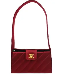 CHANEL Pre-Owned: Красная сумка 