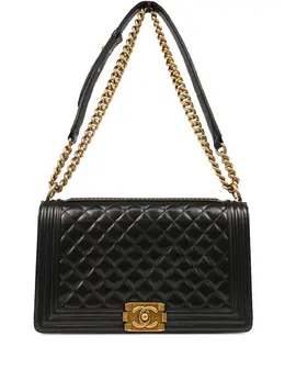 CHANEL Pre-Owned: Чёрная сумка 