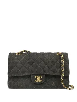 CHANEL Pre-Owned: Чёрная сумка 