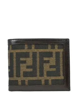 Fendi Pre-Owned: Коричневый кошелёк 