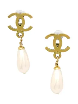 CHANEL Pre-Owned: Серьги 