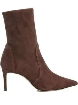 Stuart Weitzman: Коричневые ботинки  Stuart