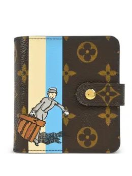 Louis Vuitton Pre-Owned: Коричневый кошелёк 