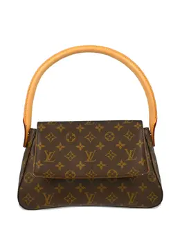 Louis Vuitton Pre-Owned: Коричневая сумка 