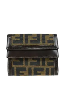 Fendi Pre-Owned: Коричневый кошелёк 