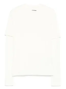 Jil Sander: Хлопковая футболка 