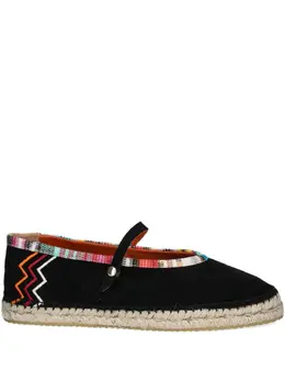 Missoni: Чёрные мокасины 