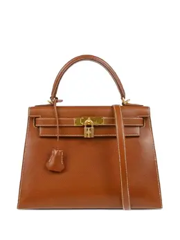Hermès Pre-Owned: Коричневая сумка 