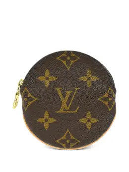 Louis Vuitton Pre-Owned: Коричневый кошелёк 